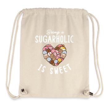 Sugarholic Sweets Sugar Candy Enthusiast - Stanley/Stella Recycled Gym Bag - natural - Front