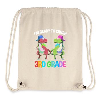 3. Klasse - Stanley/Stella recycelter Gym Bag - Naturweiß - Vorne
