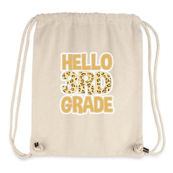 3. Klasse - Stanley/Stella recycelter Gym Bag - Naturweiß - Vorne