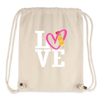 3. Klasse - Stanley/Stella recycelter Gym Bag - Naturweiß - Vorne