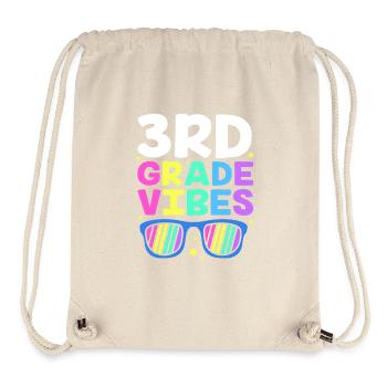 3. Klasse - Stanley/Stella recycelter Gym Bag - Naturweiß - Vorne