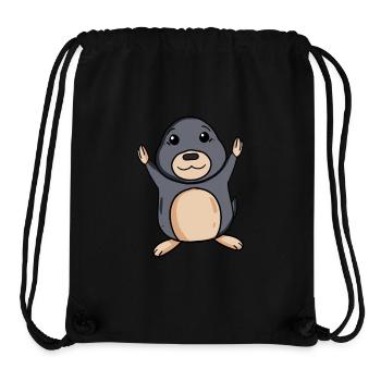 Mole - Stanley/Stella Recycled Gym Bag - black - Front