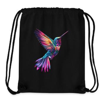 Kolibri - Stanley/Stella recycelter Gym Bag - Schwarz - Vorne