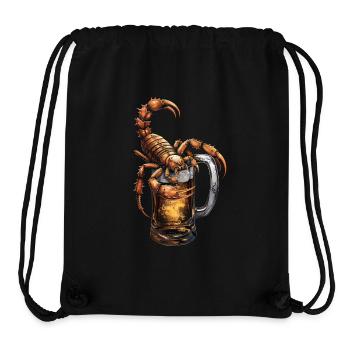 Scorpion Bier - Stanley/Stella recycelter Gym Bag - Schwarz - Vorne