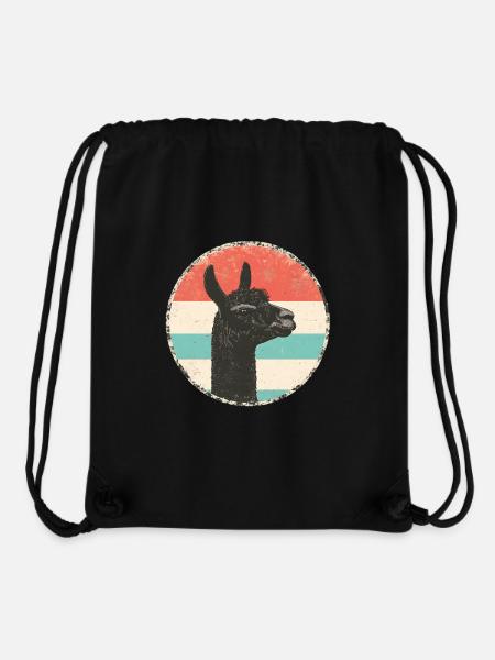 Alpaka - Stanley/Stella recycelter Gym Bag - Schwarz