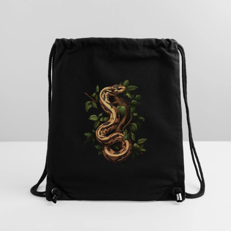 Roi Python Serpents Amoureux Terrarium Python Sac à cordon recyclé Stanley/Stella