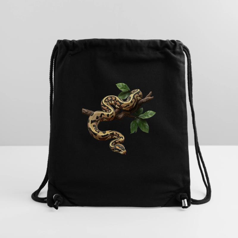 Roi Python Serpents Amoureux Terrarium Python Sac à cordon recyclé Stanley/Stella