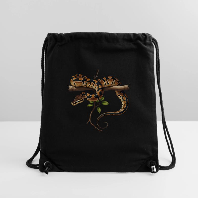 King Python Snakes Lover Terrarium Python Stanley/Stella Recycled Gym Bag
