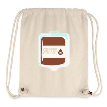 Coffee Lover Extra Blend Design - Stanley/Stella Recycled Gym Bag - natural - Front