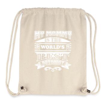 Botanist My Mommy Is The Best Botanist - Stanley/Stella Recycled Gym Bag - natural - Front