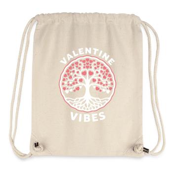 Valentine Vibes für verliebte zu Valentinstag - Stanley/Stella recycelter Gym Bag - Naturweiß - Vorne