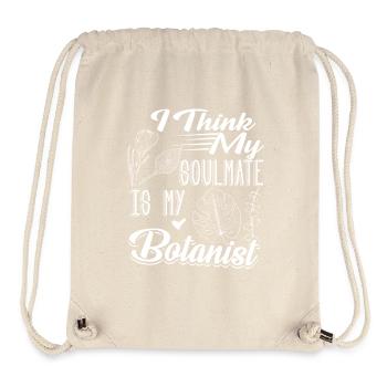 Botanist Is My Soulmate - Stanley/Stella Recycled Gym Bag - natural - Front