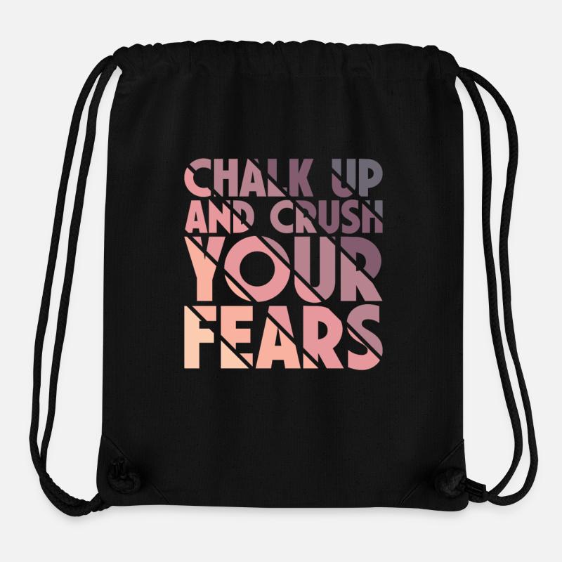 Bouldern Chalk Up Boulderer - Stanley/Stella recycelter Gym Bag - Schwarz