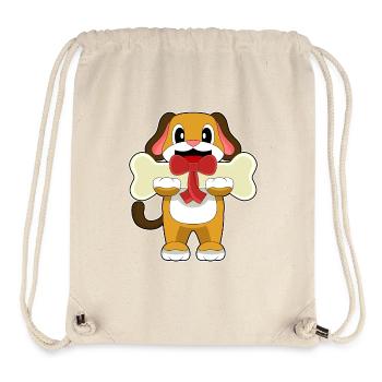 Dog Bones - Stanley/Stella Recycled Gym Bag - natural - Front