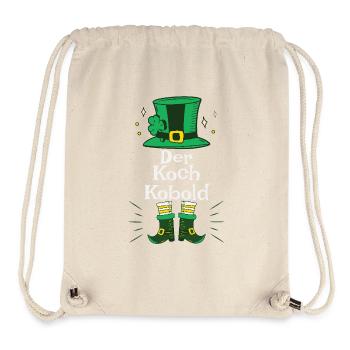 Kobold Hut Für Köche Zum St Patricks Day - Stanley/Stella recycelter Gym Bag - Naturweiß - Vorne