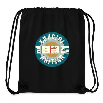 Special Edition 1935 Birthday Gift Vintage - Stanley/Stella Recycled Gym Bag - black - Front