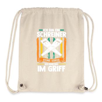 Tischler Zimmermann Schreiner - Stanley/Stella recycelter Gym Bag - Naturweiß - Vorne