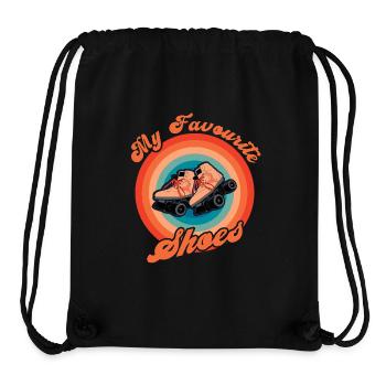 Rollerskater My Shoes Roller Skate Disco - Stanley/Stella Recycled Gym Bag - black - Front