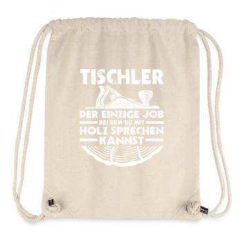 Schreiner Zimmermann Tischler - Stanley/Stella recycelter Gym Bag - Naturweiß - Vorne
