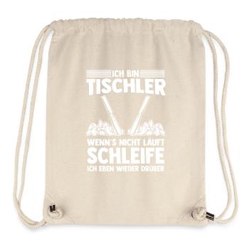Schreiner Zimmermann Tischler - Stanley/Stella recycelter Gym Bag - Naturweiß - Vorne