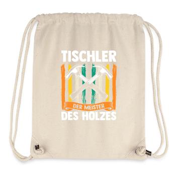 Schreiner Zimmermann Tischler - Stanley/Stella recycelter Gym Bag - Naturweiß - Vorne