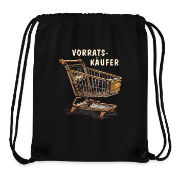 SHOPPING CART STOCK BUYER - Stanley/Stella Recycled Gym Bag - black - Front