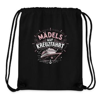 Girls on a cruise | Hen night - Stanley/Stella Recycled Gym Bag - black - Front