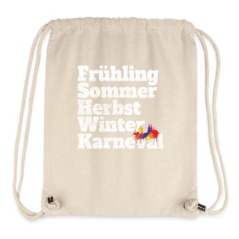 Carnival Fifth Season Kölsch Fastelovend Cologne - Stanley/Stella Recycled Gym Bag - natural - Front