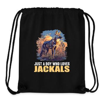 Jackals Jackal - Stanley/Stella Recycled Gym Bag - black - Front