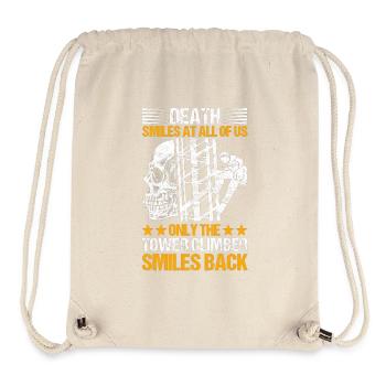 Industriekletterer Tower Climber Industrieklettern - Stanley/Stella recycelter Gym Bag - Naturweiß - Vorne