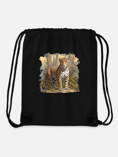 Jaguare Jaguar - Stanley/Stella recycelter Gym Bag - Schwarz