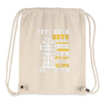 Industriekletterer Tower Climber Industrieklettern - Stanley/Stella recycelter Gym Bag - Naturweiß - Vorne