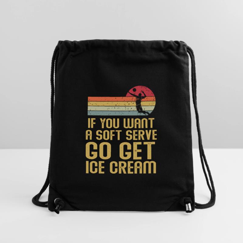 Wenn Sie ein Softeis wollen, holen Sie sich Eis Stanley/Stella recycelter Gym Bag