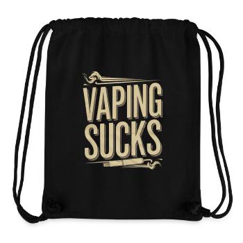 Vaping Sucks 4 - Stanley/Stella recycelter Gym Bag - Schwarz - Vorne