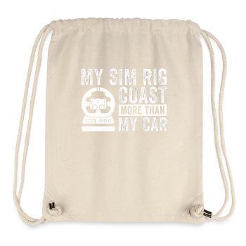Simracer Esports Enthusiast Sim Racing - Stanley/Stella recycelter Gym Bag - Naturweiß - Vorne