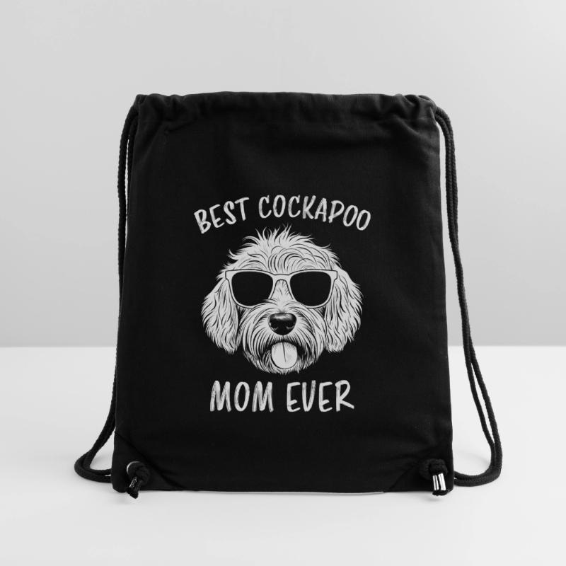 Cockapoo Spruch Mama Lustiges Cockapoo Geschenk Stanley/Stella recycelter Gym Bag