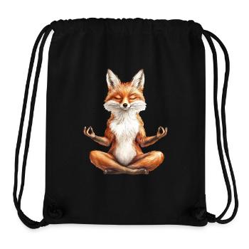 Fuchs - Stanley/Stella recycelter Gym Bag - Schwarz - Vorne