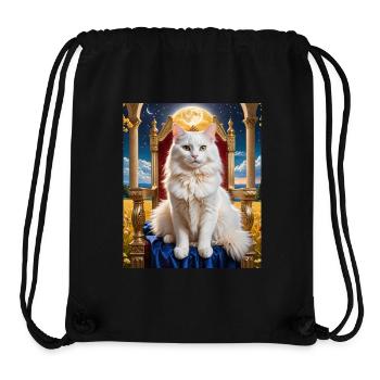 Cat - Stanley/Stella recycelter Gym Bag - Schwarz - Vorne