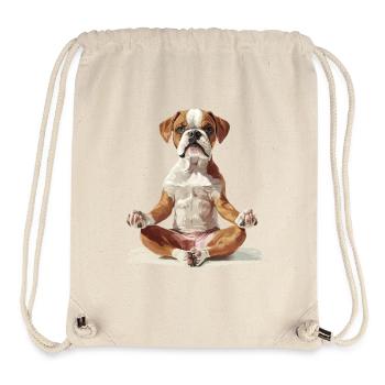 Boxer - Stanley/Stella recycelter Gym Bag - Naturweiß - Vorne