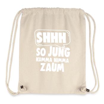 SHHH So Young Kumma Nimmy Bridle - Stanley/Stella Recycled Gym Bag - natural - Front