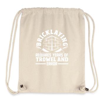 Maurer Kelle Und Fehlerbeherrschung - Stanley/Stella recycelter Gym Bag - Naturweiß - Vorne