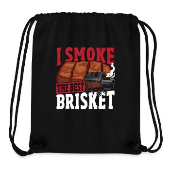Grilled Meat Grilled Smoked Beef - Stanley/Stella Recycled Gym Bag - black - Front