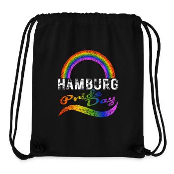Pride Day Hamburg LGBTQ+ CSD Gay Queer Liebe - Stanley/Stella recycelter Gym Bag - Schwarz - Vorne
