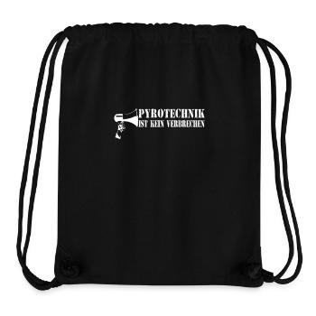 Pyrotechnik ist kein Verbrechen – Ultra Style - Stanley/Stella recycelter Gym Bag - Schwarz - Vorne