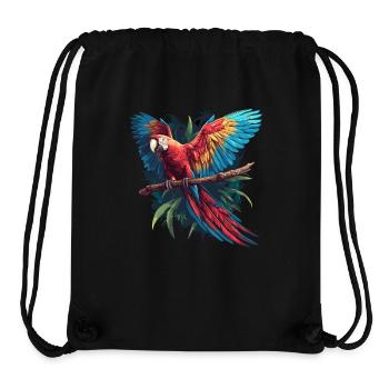 L’ère de l’ara - Sac à cordon recyclé Stanley/Stella - noir - Devant