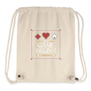 SPIELKARTE - Stanley/Stella recycelter Gym Bag - Naturweiß - Vorne