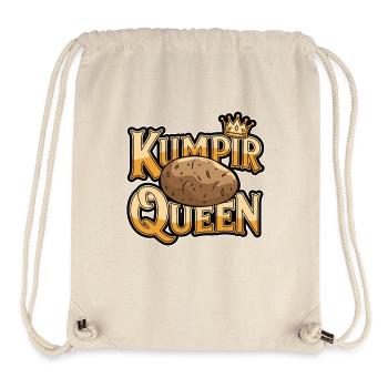 Turkish Kumpir King Funny Eat and Cooking Potatoe - Stanley/Stella Recycled Gym Bag - natural - Front