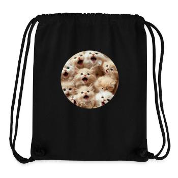 Persisch - Stanley/Stella recycelter Gym Bag - Schwarz - Vorne