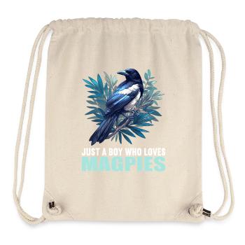 Elstern Elster - Stanley/Stella recycelter Gym Bag - Naturweiß - Vorne