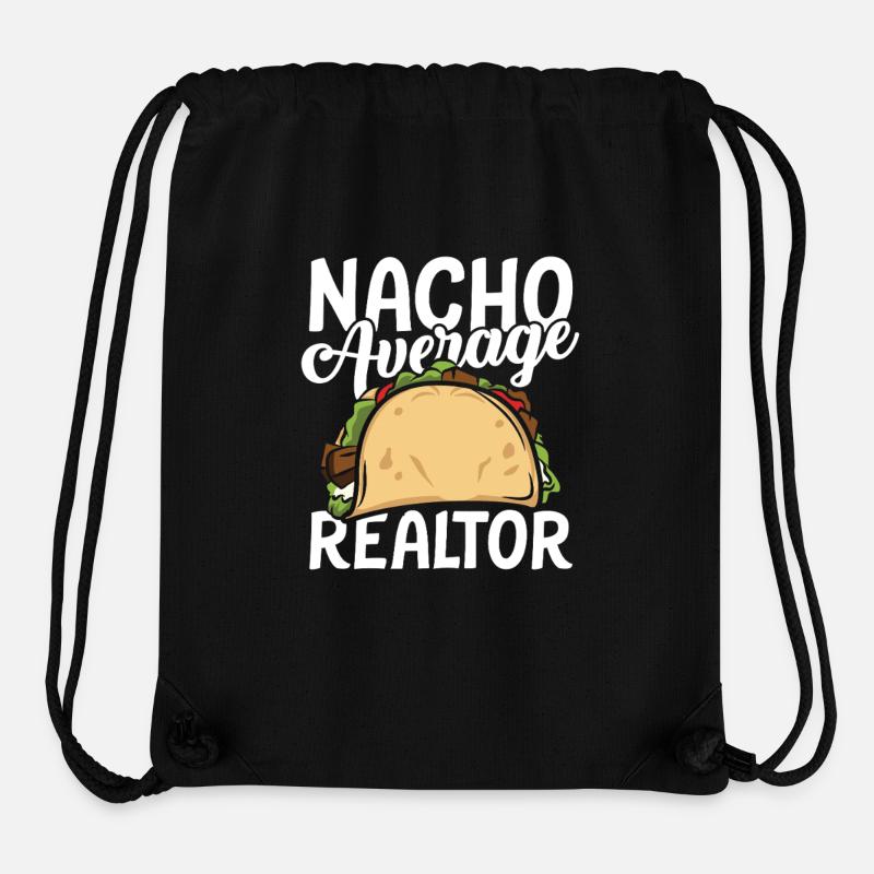 Nacho average realtor - Stanley/Stella recycelter Gym Bag - Schwarz